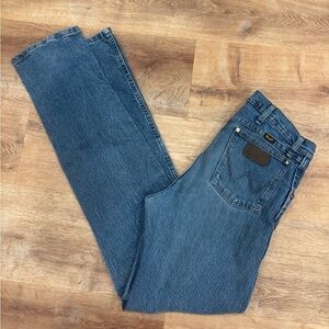 Wrangler Men's Straight Blue Jeans